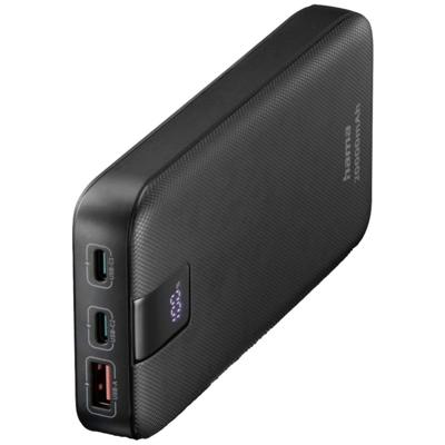 Hama power pack pd 20 20000mah uitgangen: 2x usb-c usb-a snelladen antr.