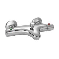 Go by Van Marcke Isisave thermostatische badmengkraan waterbesparend chroom AG167-2 - thumbnail