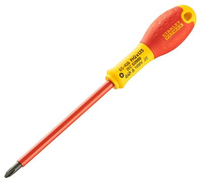 Stanley handgereedschap FATMAX Schroevendraaier Phillips VDE PH2 X 125mm - 1-65-416 - 1-65-416 Stanley handgereedschap FATMAX Schroevendraaier Phillips VDE PH2 X 125mm - 1-65-416 - 1-65-416
