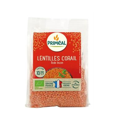 Primeal Rode linzen bio 250 Gram
