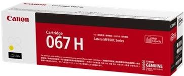 Canon 067H tonercartridge 1 stuk(s) Origineel Geel