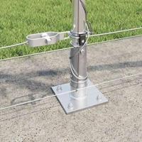 Weidehekwerk Zilver 100 x 0.8 m Gegalvaniseerd staal - thumbnail