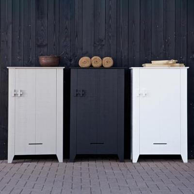 WOOOD Opbergkast 'Gijs' kleur Zwart