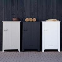 WOOOD Opbergkast 'Gijs' kleur Zwart - thumbnail