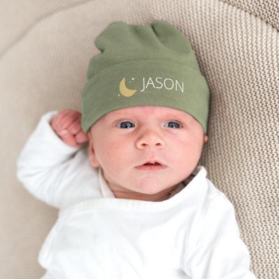 Babymuts bedrukken - Groen