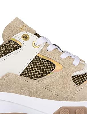 Bullboxer Sneakers ATP001E5L_ALWH Beige-36 maat 36