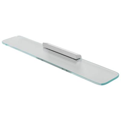Planchet Geesa Shift Chroom Met Transparant Glas 60 cm Geesa Planchet Geesa Shift Chroom Met Transparant Glas 60 cm Geesa