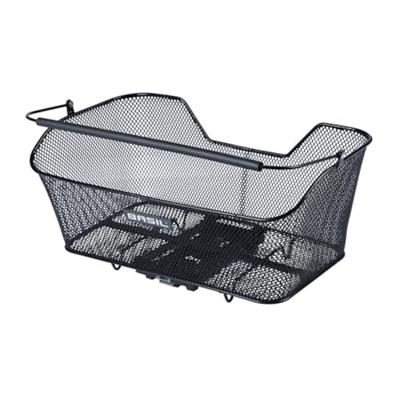 Fietsmand Basil Base XL achtermand MIK 44 x 23 x 17 cm - zwart