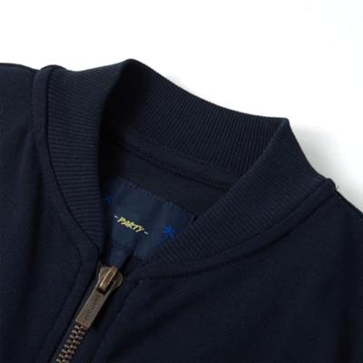 Kindervest met rits 104 marineblauw Kindervest met rits 104 marineblauw