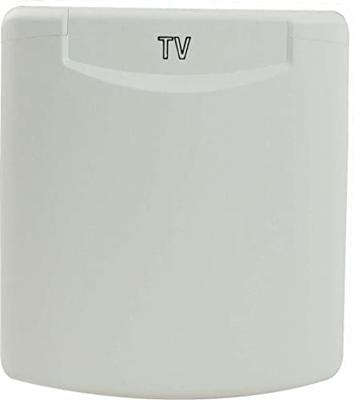 AS Schwabe 62473 Stopcontact (inbouw) IP44 Wit