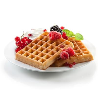 DOMO DO9133W Wafelijzer Met voet Wit