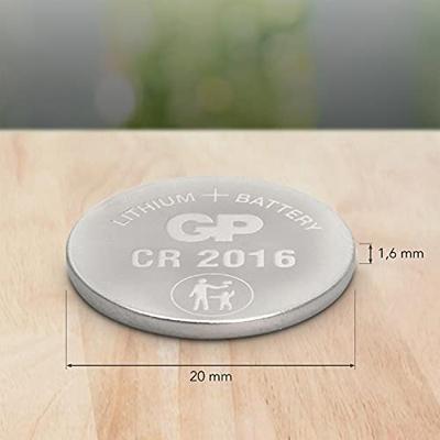 5 GP CR2016 3V knoopcel batterijen