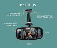 Spiegel voor achteruitkijkspiegel, EZIMOOV EZI Spiegel Clip zwart - thumbnail