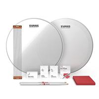 Evans ESTUK-14HDD-1 Dry Snare Tune Snaredrumvel en onderhoudsset - thumbnail
