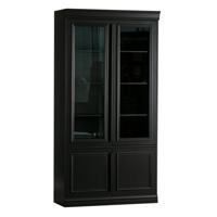 WOOOD Vitrinekast 'Organize' Grenen, kleur Matzwart - thumbnail