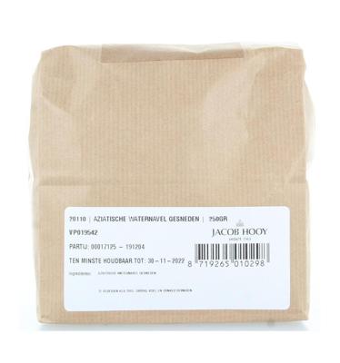 Jacob Hooy Aziatische Waternavel Gesneden 250gr
