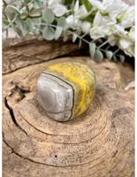 Indonesische Jaspis Bumblebee Half-edelsteen Handgepolijste Sculptuur - thumbnail
