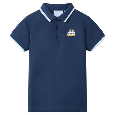 Kinderpoloshirt 92 donkerblauw Kinderpoloshirt 92 donkerblauw