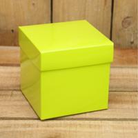 Bonbon doosjes - Chocolade doosje - Limoengroen 134 basic - 24 stuks - thumbnail