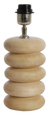 Light & Living Tafellamp 'Budongo' Mangohout, 21cm, kleur Naturel (excl. kap) Light & Living Tafellamp 'Budongo' Mangohout, 21cm, kleur Naturel (excl. kap)