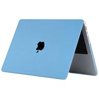Lunso MacBook Pro 14 inch (2021-2023) cover hoes - case - Sand Light Blue - thumbnail