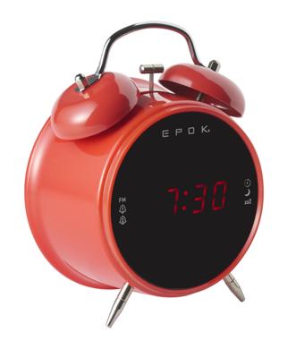 Bigben Interactive RR90EPOKR radio Klok Rood