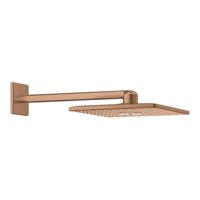 Regendoucheset GROHE Rainshower SmartActive Cube 31 cm met Wandarm Warm Sunset Geborsteld - thumbnail