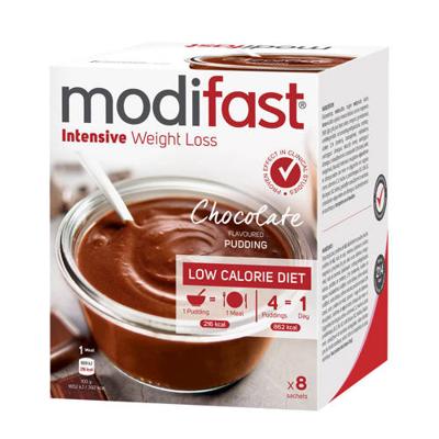 Modifast Intensive Pudding Poeder Chocolade 440gr