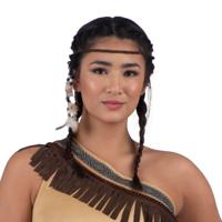 Kostuums voor Volwassenen My Other Me Amerikaans-Indiaans Dienstmeisje 4 Onderdelen Maat S - thumbnail