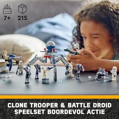LEGO star wars 75372 clone trooper en battle droid battle pack LEGO star wars 75372 clone trooper en battle droid battle pack
