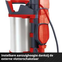 Einhell Flutset GE-DP 7535 N LL ECO 4181515 Dompelpomp voor vervuild water 18500 l/h 9 m - thumbnail