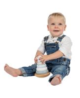 Label Label Stapeltoren Blauw - thumbnail