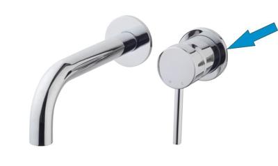 Caral losse rozet tbv inbouw kraangedeelte