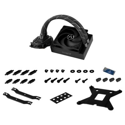 ARCTIC Liquid Freezer II 120 - Warmte-uitwisselaar met ingebouwde pomp voor vloeistofkoelsysteem CPU - (voor: LGA1156, LGA1155, LGA1150, LGA1151, LGA2011-3 (Square ILM), AM4, LGA2066 (Square ILM) Socket) - aluminium - 120 mm ARCTIC Liquid Freezer II 120 - Warmte-uitwisselaar met ingebouwde pomp voor vloeistofkoelsysteem CPU - (voor: LGA1156, LGA1155, LGA1150, LGA1151, LGA2011-3 (Square ILM), AM4, LGA2066 (Square ILM) Socket) - aluminium - 120 mm