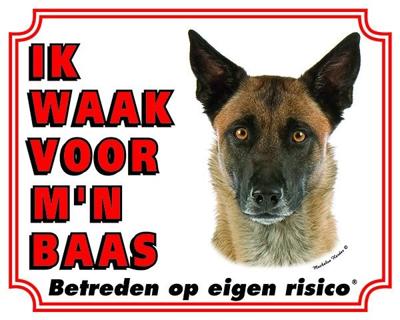 Mechelaar Waakbord - Ik waak voor mijn baas