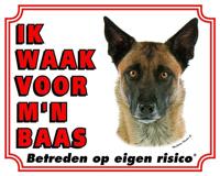 Mechelaar Waakbord - Ik waak voor mijn baas - thumbnail