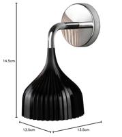 Kartell E Wandlamp - Zwart - thumbnail