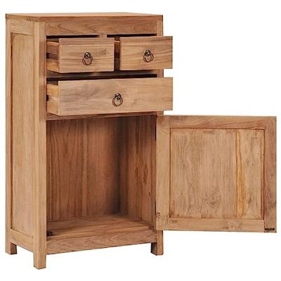 VidaXL Dressoir 50x30x90 cm massief teakhout