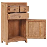 VidaXL Dressoir 50x30x90 cm massief teakhout - thumbnail