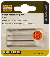 PROXXON Tool kits 4pcs for glass processing - thumbnail