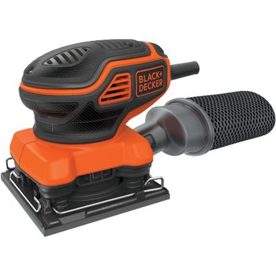 BLACK+DECKER KA450 220W 1/4 vel Vlakschuurmachine | 1x Schuurgaas | Stofopvangzak - KA450-QS
