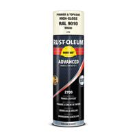 Rust-Oleum Hard Hat Advanced grondlaag en deklaag RAL9010 wit hoogglans 500ml - thumbnail