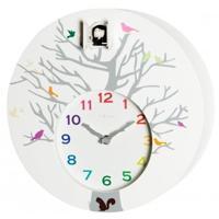 NeXtime klok 2998wi cuckoo round, 30x10 cm, wall, white - thumbnail
