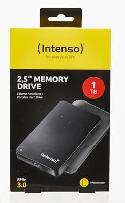 Intenso Memory Drive 1 TB Externe harde schijf (2,5 inch) USB-A 3.2 Gen 1 Zwart 6023560