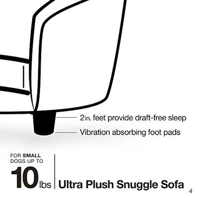 Enchanted Home Ultra pluche knuffelbed, bruin