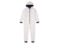 pepperts! Fleece meisjes onesie (134/140, Wit) - thumbnail