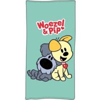 WOEZEL & PIP Strandlaken W&P Aqua, 75x150 cm - thumbnail