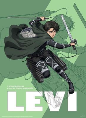 Poster Attack on Titan - Season 4 Levi 38x52cm Poster Attack on Titan - Season 4 Levi 38x52cm