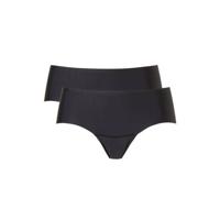 Magic 2-pak dream naadloze comfort hipsters - Seamless dames ondergoed - Rood, wit, zwart, beige - L | Dames boxer - L - L - L - L - L - thumbnail