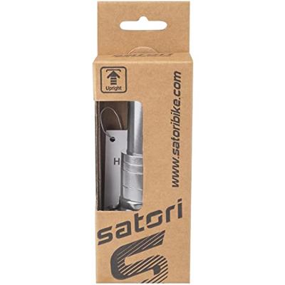 Satori Stuurpenverlenger 1-1/8" - zilver - thumbnail
